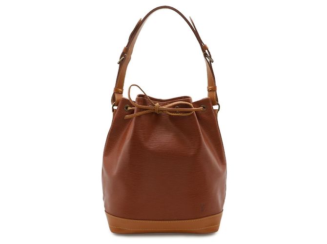 Borsa a Spalla Louis Vuitton Epi Noe Marrone D'oro - vista 2