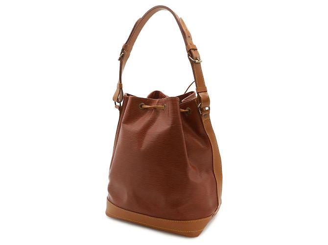 Borsa a Spalla Louis Vuitton Epi Noe Marrone D'oro - vista 3