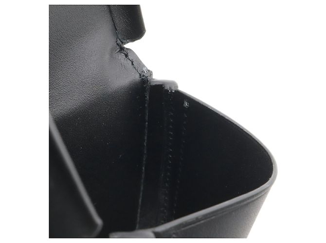LOEWE Anagram Heel Pouch Mini Shoulder Bag Nero - vista 8