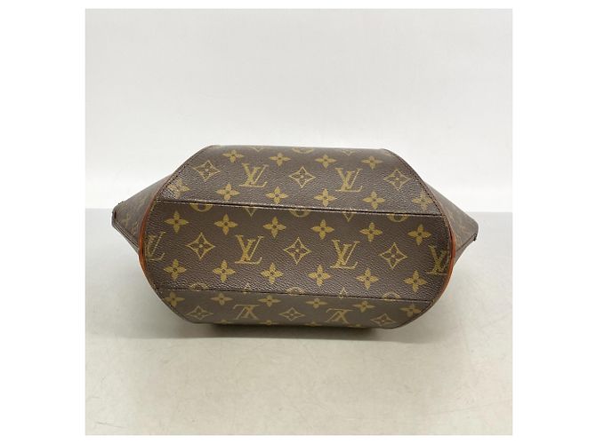 Borsa Louis Vuitton Monogram Ellipse MM Marrone - vista 3