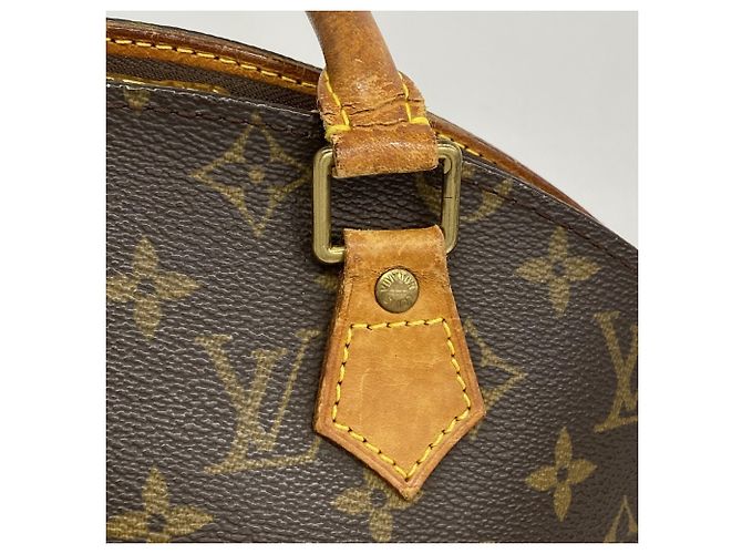 Borsa Louis Vuitton Monogram Ellipse MM Marrone - vista 7