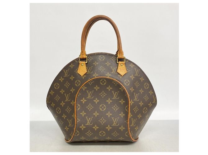 Borsa Louis Vuitton Monogram Ellipse MM Marrone - vista 9
