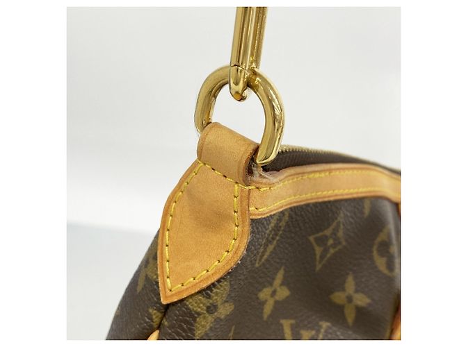 Borsa Louis Vuitton Monogram Palermo PM Marrone - vista 11