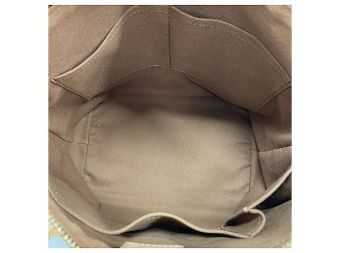 Borsa Louis Vuitton Monogram Palermo PM Marrone - vista 4