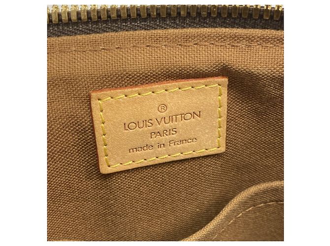 Borsa Louis Vuitton Monogram Palermo PM Marrone - vista 5