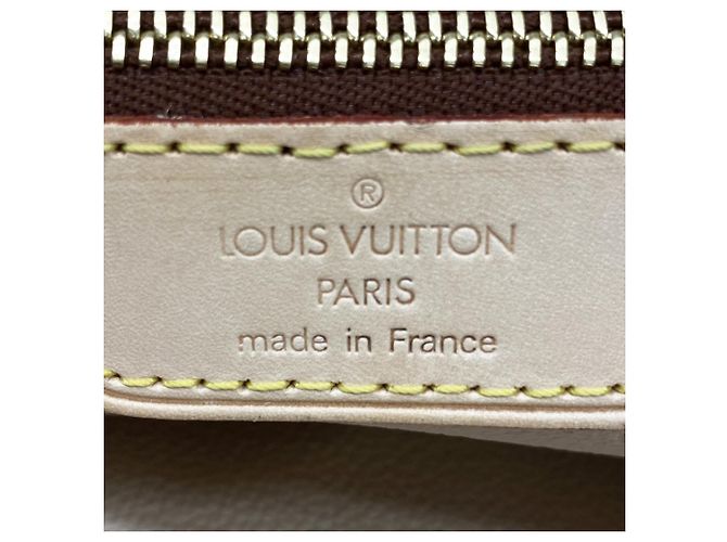 Borsa Tote Louis Vuitton Monogram Bucket GM Marrone - vista 5