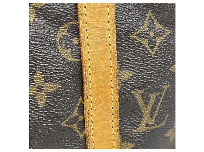 Borsa Tote Louis Vuitton Monogram Bucket GM Marrone - vista 9