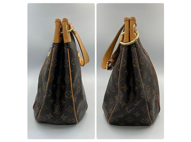 Louis Vuitton Galliera PM Schultertasche Marrom Monograma - vista 3