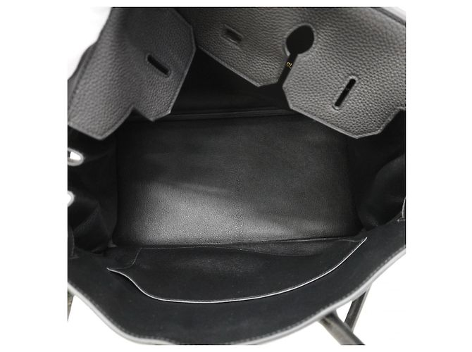 Hermès Borsa Hermes Birkin 35 in pelle Togo Nero - vista 4