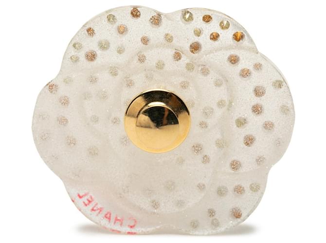 Spilla Camelia Chanel Bianco Multicolore - vista 2