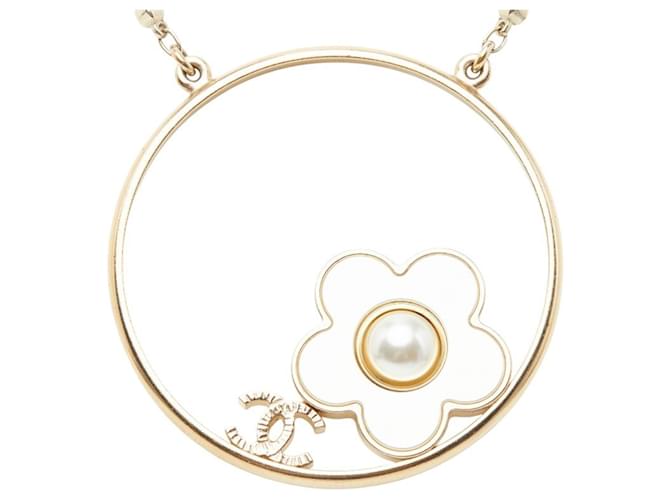 Collana Chanel Coco Mark Camellia D'oro - vista 3