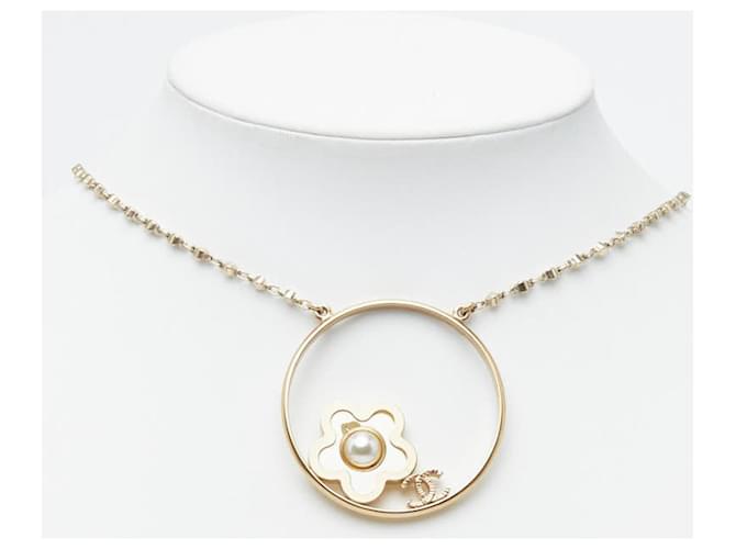 Collana Chanel Coco Mark Camellia D'oro - vista 8