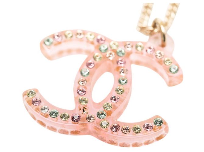 Bracciale a catena con il logo Coco di Chanel Rosa - vista 3