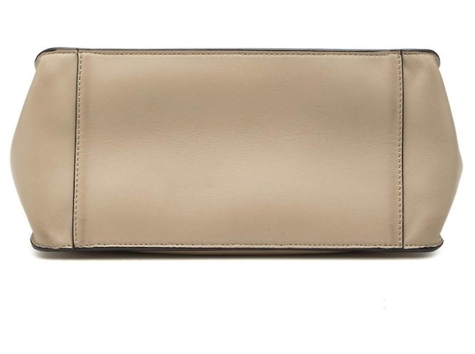Borsa a mano e a tracolla Fendi Flip Small Beige - vista 3