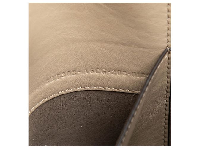 Borsa a mano e a tracolla Fendi Flip Small Beige - vista 6
