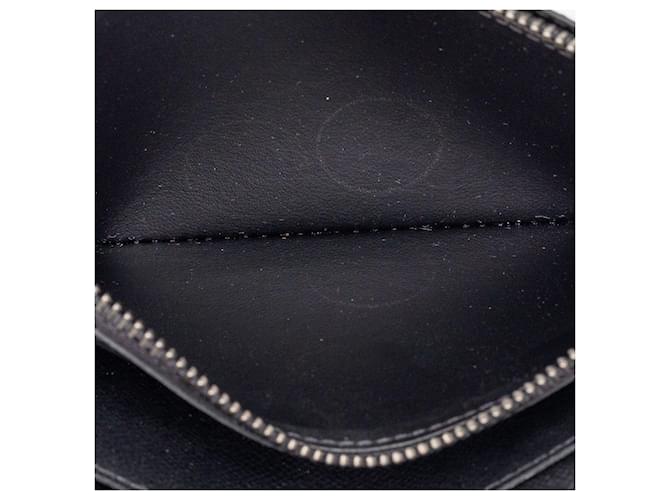 Louis Vuitton Black Monogram Eclipse Brazza Geldbörse Schwarz - Ansicht 5