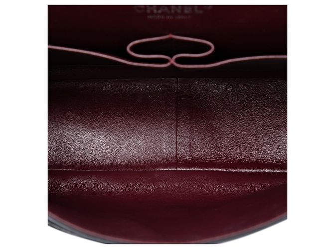 Chanel Black Jumbo Classic Lambskin Double Flap Nero - vista 4
