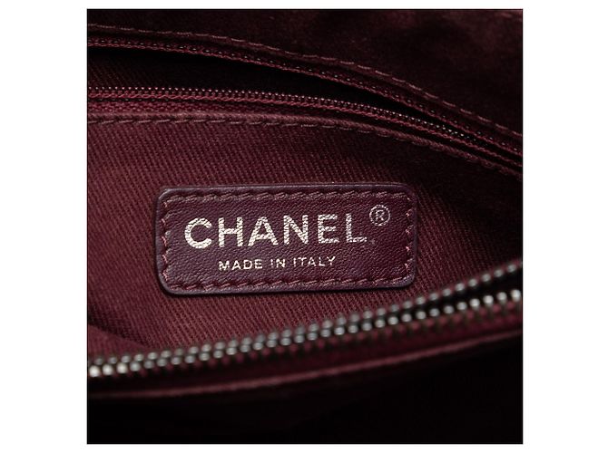 Chanel Black CC gestepptes Glattleder Flap Schwarz - Ansicht 5