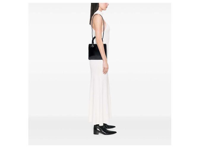 Lady Dior in vernice nero, misura Medium - vista 6