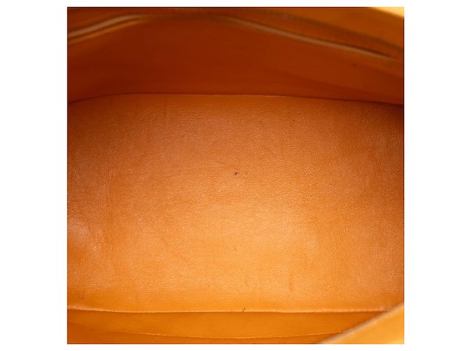 Tote Chanel Yellow Caviar Medallion Giallo Senape - vista 4