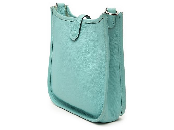 Hermès Blue Epsom Evelyne I TPM Blu chiaro - vista 2