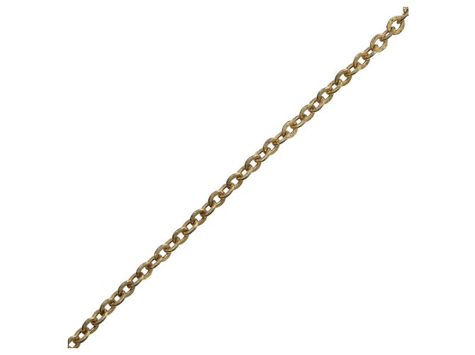 Collana con pendente a cuore in strass placcato oro Dior Gold D'oro - vista 7