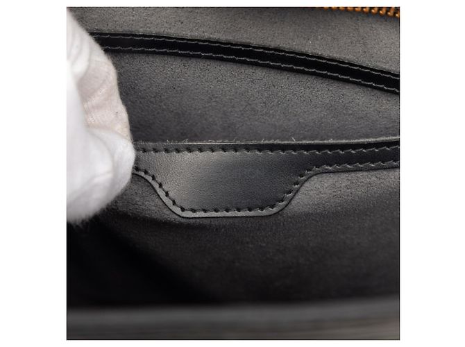 Borsa Tote Louis Vuitton Epi Saint Jacques Nero - vista 5