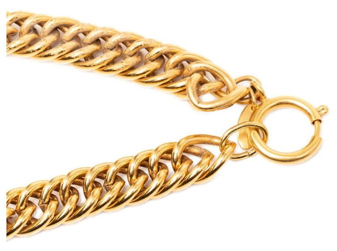 Collana Chanel Matelassé Vintage D'oro - vista 5