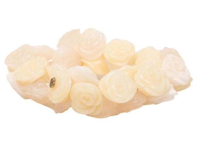 Bracciale Chanel Coco Mark Camellia Rosa Crudo - vista 2