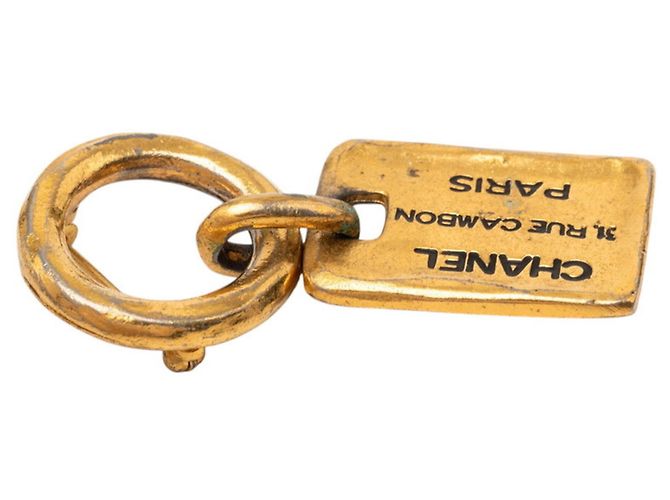 Spilla Chanel 31 RUE CAMBON Vintage placcata oro D'oro - vista 4