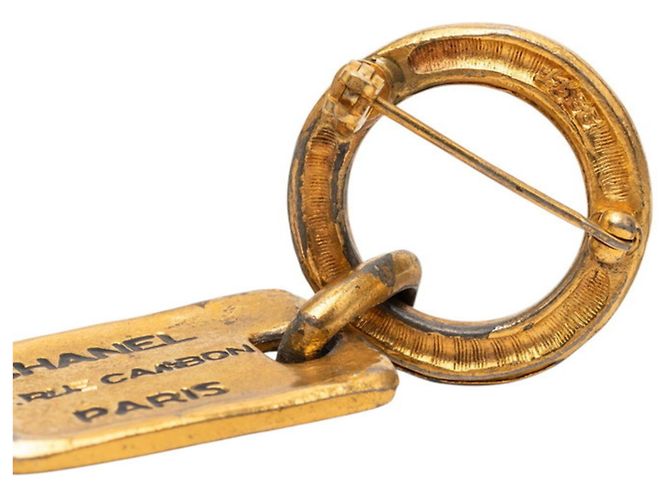 Spilla Chanel 31 RUE CAMBON Vintage placcata oro D'oro - vista 5