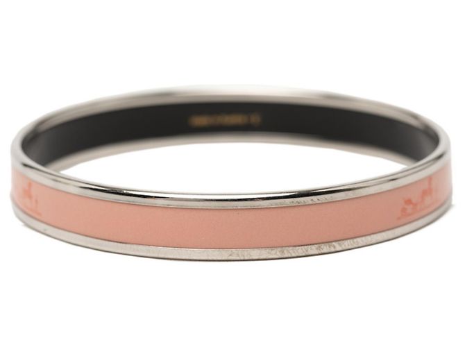 Hermès Bracciale Hermes Email PM Cloisonné Enamel Caleche Rosa - vista 3