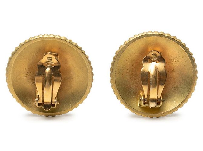 Orecchini a clip Chanel Vintage Gold Plated D'oro - vista 2