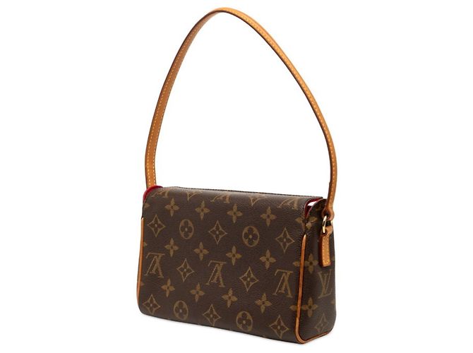 Borsa Louis Vuitton Monogram Recital Marrone - vista 2