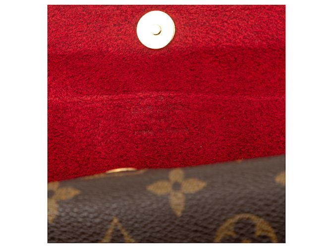 Borsa Louis Vuitton Monogram Recital Marrone - vista 5