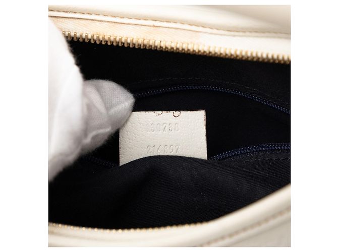 Borsa Gucci Abbey a una spalla Bianco - vista 7