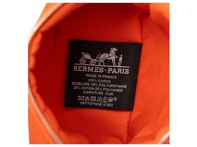 Hermès Hermes Bolide Pouch 16 Mini Borsa Accessorio Arancione - vista 5