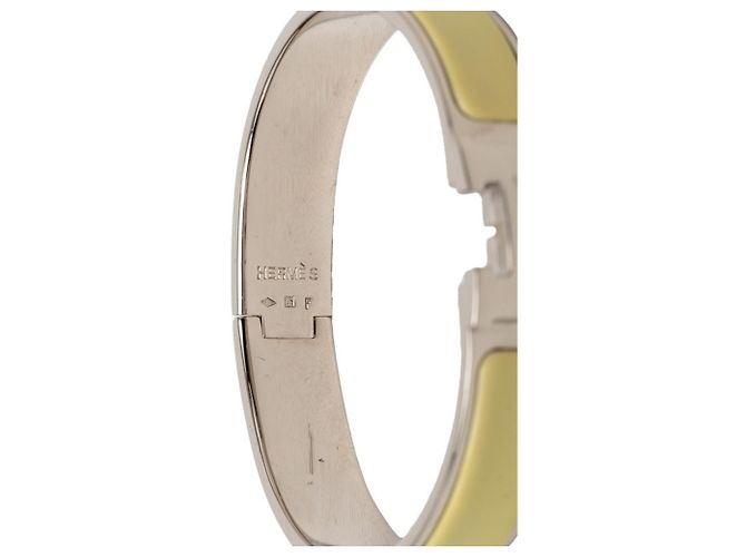 Hermès Pulsera Hermes Clic Clac H PM Plata Amarillo - vista 5