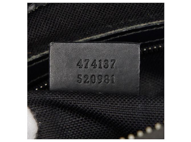Borsa a tracolla GG Supreme Gucci Nero - vista 14
