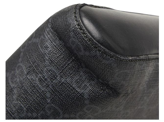 Borsa a tracolla GG Supreme Gucci Nero - vista 4