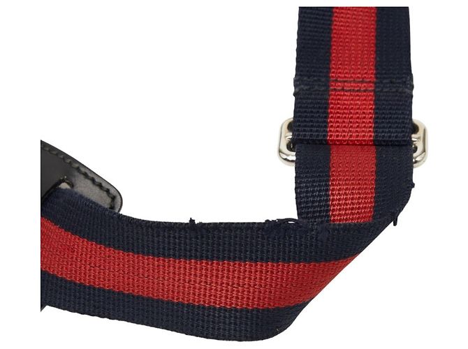 Borsa a tracolla GG Supreme Gucci Nero - vista 7