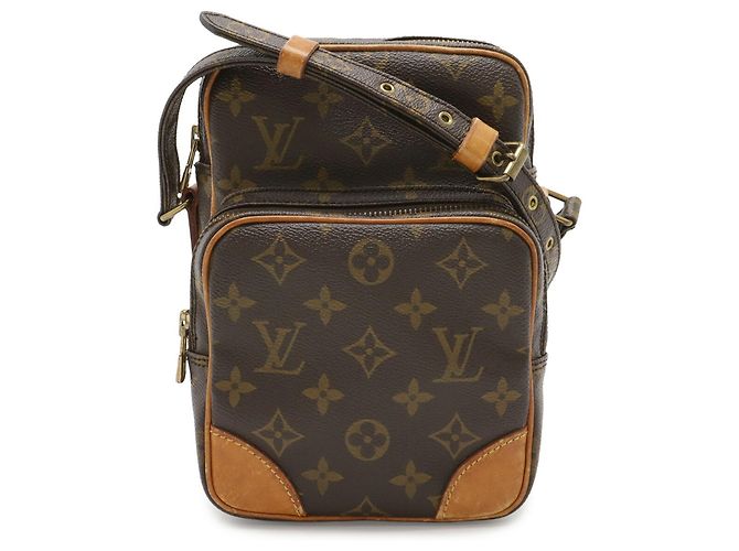 Borsa a tracolla Louis Vuitton Monogram Amazon Pochette Marrone Monogramma - vista 2