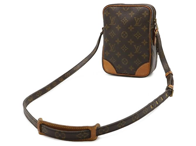 Borsa a tracolla Louis Vuitton Monogram Amazon Pochette Marrone Monogramma - vista 3