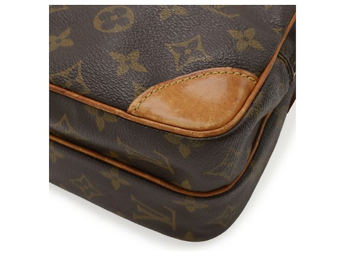 Borsa a tracolla Louis Vuitton Monogram Amazon Pochette Marrone Monogramma - vista 4