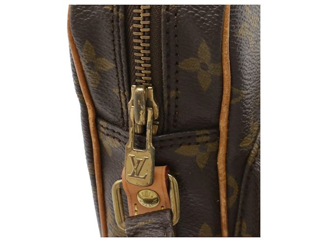 Borsa a tracolla Louis Vuitton Monogram Amazon Pochette Marrone Monogramma - vista 5
