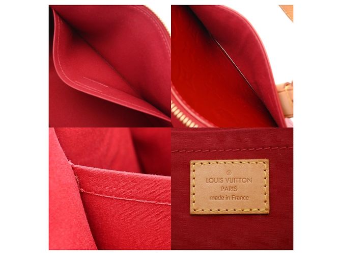 Rosewood Bolso Louis Vuitton Monogram Vernis Roja - vista 11