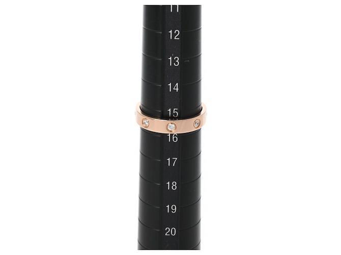 Anello Mini Love di Cartier in oro rosa 18K - vista 7