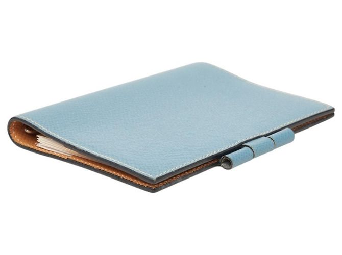 Hermès Funda de Agenda Hermes Agenda PM Azul - vista 4