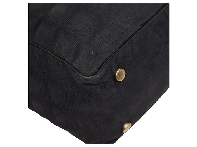Borsa Chanel New Travel Line Nero - vista 7