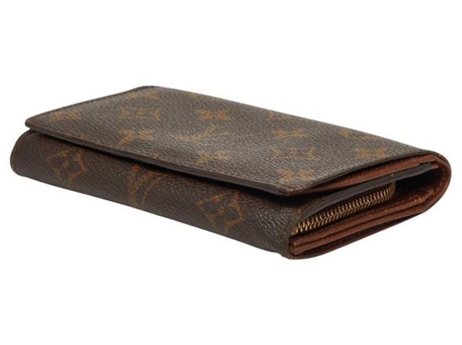 Louis Vuitton Monogram Bi-fold Wallet Braun - Ansicht 4